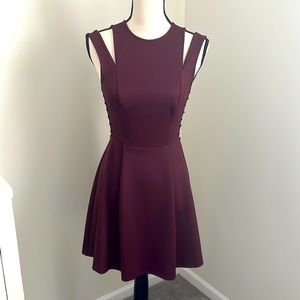 Top shop beautiful dress with cut outs and side details.